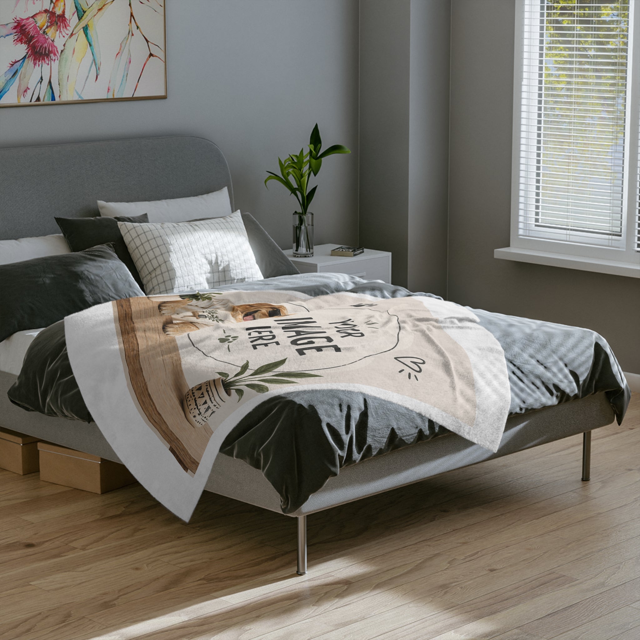 Velvety Customizable Blanket